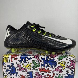 Nike‎ Vapor Carbon Elite Football Cleats Black White 631425-011 Men Size 16